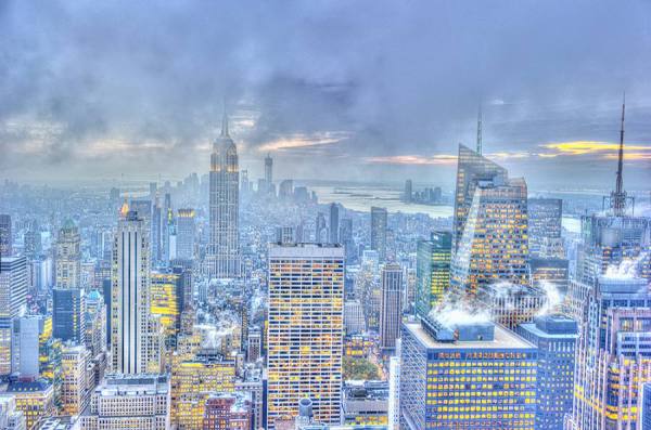 Photograph Mitchell Funk Skyline Fog on One Eyeland